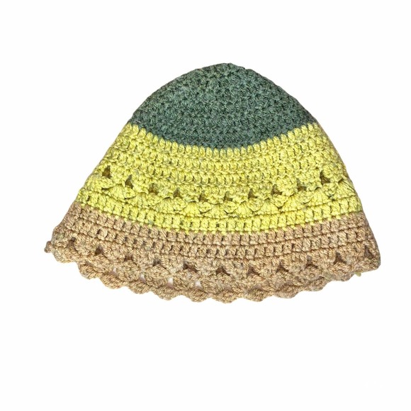 Hand Made Crochet Women’s Boho Style Bucket Hat - Picture 1 of 11
